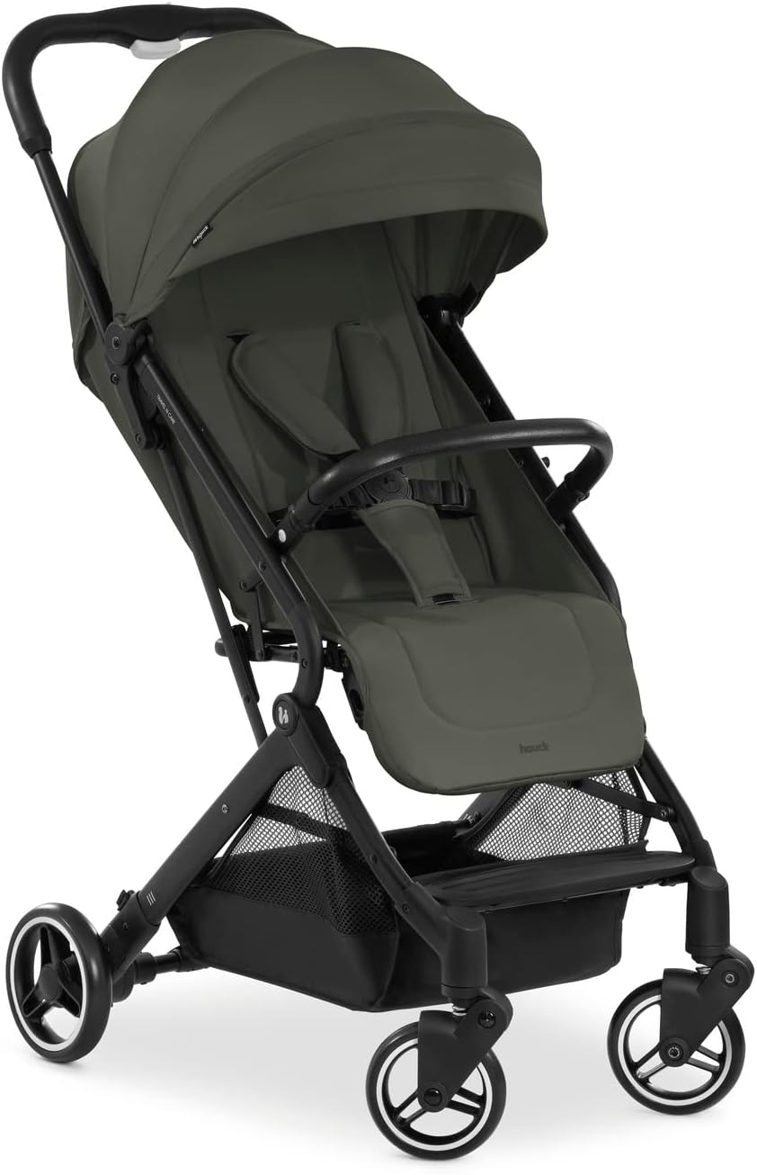 hauck Poussette Compacte Travel N Care – Olive Foncée - dès la Naissance jusqu'à 22 kg - Poussette Légère 6