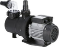 PP032 - Pompe de filtration pour piscine – Pompes, Gre, 250 W, filtre de 500 mm, 7 m3/h, jusqu'à 35 m3, Noir/Gris