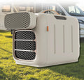 Climatiseur Mobile avec Evacuation et Portable Camping Air Conditioner Modes Froid et Chaud – Climatiseurs portables, Beige