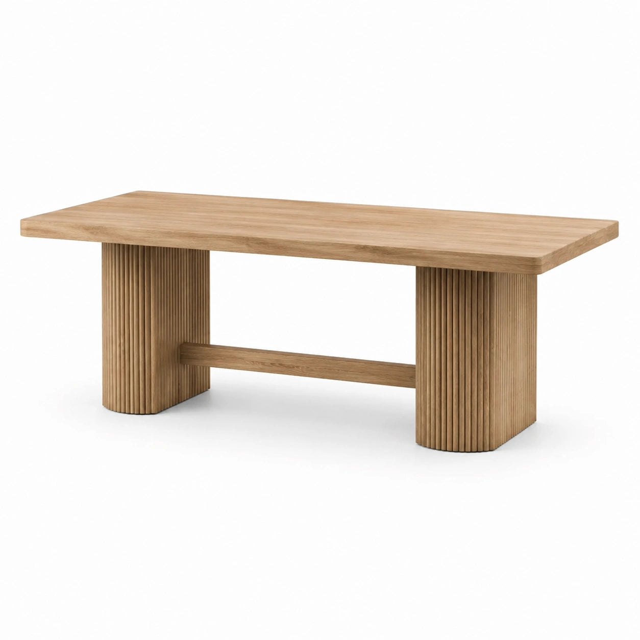 Table rectangulaire en chêne 200x100 cm