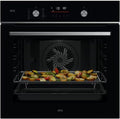 AEG Four multifonction OS6PB511AB – 71L, Wi-Fi, 9 fonctions, 45 programmes, écran LED, noir, plateau AirFry, grill
