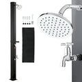 Hauteur Pommeau 2 m – Douche Solaire 40 L Douche Extérieur Solaire Autoportante pour Jardin Piscine Plage – Douches de jardin, VEVOR
