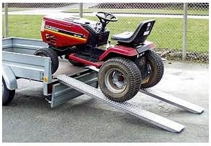 Rampes de chargement – Maxter, Rampe Aluminium 2M 1000KG, par 2, Argent