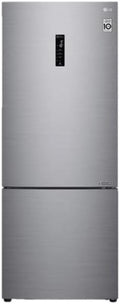 Réfrigérateurs standard – LG, Réfrigérateur congélateur bas GBB566PZHZN, Volume du réfrigérateur 329 litres et 133 litres pour le congélateur