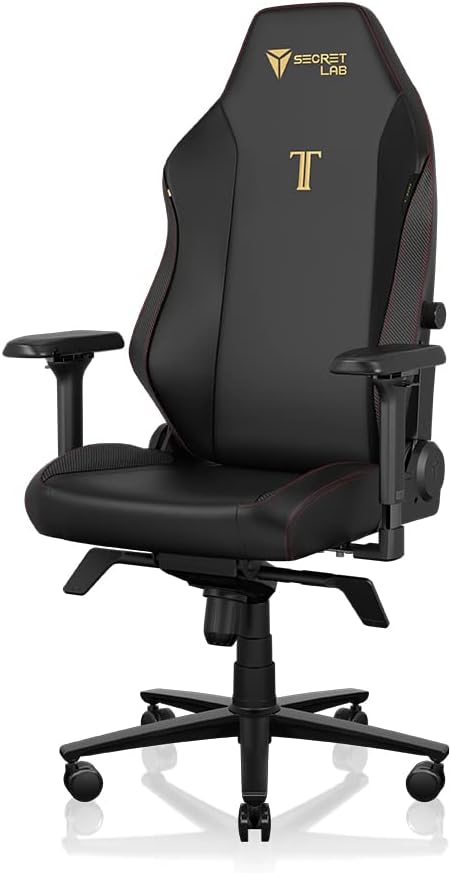 Inclinable et Robuste avec Accoudoirs 4D – Chaise Gaming Titan Evo Stealth - Ergonomique – Chaises de Gamer, Secretlab