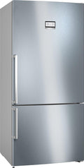 Bosch KGN86AIDR – 186 x 86 cm, Série 6, Réfrigérateur Combiné Pose-Libre, Inox Anti Trace de Doigts