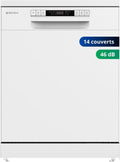 Lave-vaisselle posable blanc 14 couverts GLV1446WH - Départ différé - Eco - Rapide - 46 dB – Lave-vaisselles standards