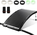 113 x 69 x 35 cm – Panneau solaire de chauffage de piscine, Vigevee, débit maximal 10 000 l/h, chauffage de piscine, piscine