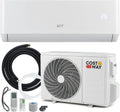 Climatiseur Monosplit 12000 BTU 3 – Climatiseurs split, COSTWAY, 12000 BTU/ 3, 4 kW, R32, Classe A++ / A+, Auto-nettoyage