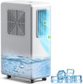 Climatiseurs portables – MaidellAir, Climatiseur Mobile, pour Maison, 3 Vitesses, 4 en 1 climatiseur, Minuterie 24h, Blanc pur, Ventilateur