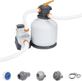 11 355 l/h, débit: 7 570 l/h, raccord de 38 mm, sable/balles filtrantes non incluses – Pompe de filtre à sable Flowclear 11355 L h – Filtres