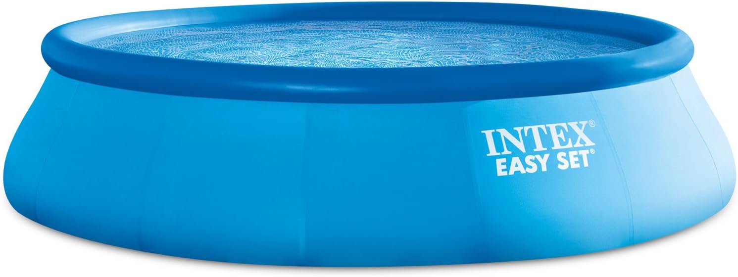 Selon la taille, le montage ne prend que environ 15 minutes – Easy Set Piscine Support 457x122 cm Bleu – Piscines gonflables, Intex