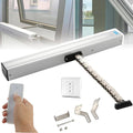 longueur réglable 300-1000 mm – Ouvre-fenêtre électrique avec télécommande et interrupteur – Poignées de fenêtre verrouillables