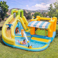 Parc Aquatique Gonflable pour Enfants 7-en-1 - Château Gonflable avec Toboggan – Châteaux gonflables, bytnghy, Piscine