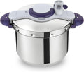 SEB Clipsominut' Perfect Cocotte-minute 9 L – Livre 100 recettes inclus, Violet P4624900, Autocuiseur induction