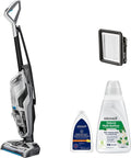 Aspirateurs eau et poussière – Bissell, CrossWave C3 Pro, Nettoyeur 3en1 pour Multi-surfaces, 3555N, Aspirateur Balai Laveur à Câble, Aspire