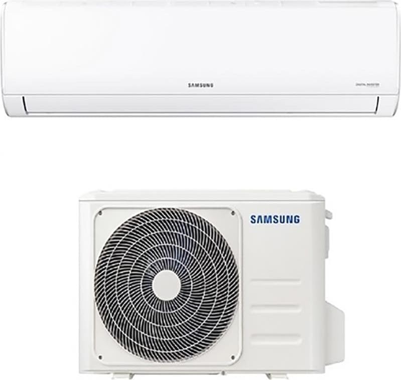 Climatiseurs split – Samsung, AR40H12C1AMNEU + AR40H12C1AMXEU, Climatiseur 12000 BTU, F-AR12ARH, monosplit avec pompe à chaleur, Wi-Fi, Blanc