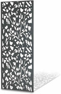 160 x 60 cm – Panneau Décoratif Extérieur – Clôtures décoratives, TERRE JARDIN, Motif Végétal, en Métal - Claustra Décoratif Jardin