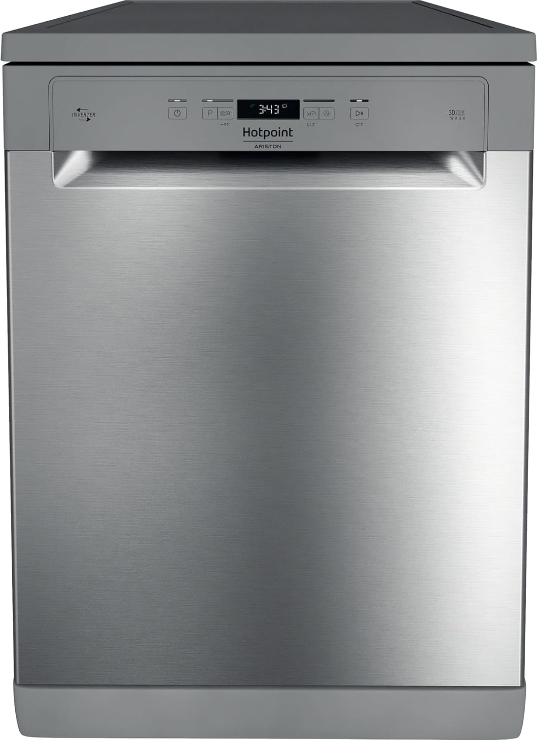 HFC 3C41 CW X Lave-vaisselle libre installation Couleur Inox – Lave-vaisselles standards, Hotpoint
