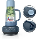 3 modes prédéfinis automatiques – BlendBoss DB351UKCY – Mini-blenders, NINJA, Mixeur personnel avec gobelet de voyage amovible, Bleu