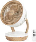 MYCARBON DC Ventilateur Ultra Silencieux 20dB avec Télécommande 1800m3/ h Ventilateur de Table Puissant – FS05-DC