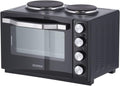 Four posable 2 500 W design élégant – Mini-Four à chaleur tournante 30 L avec tournebroche et plaques de cuisson, Severin, TO 2065