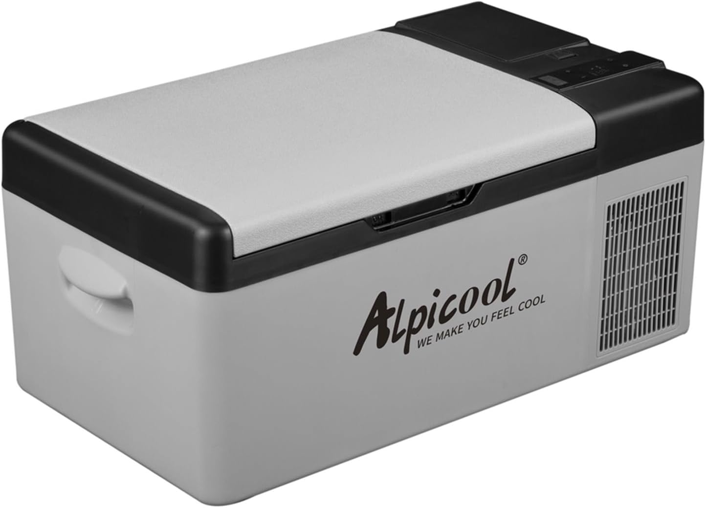 Batterie non incluse – EC15 15L Électrique Réfrigérateur Portable Réfrigérateur de Voiture 12/24V Camping congélateur – Glacières