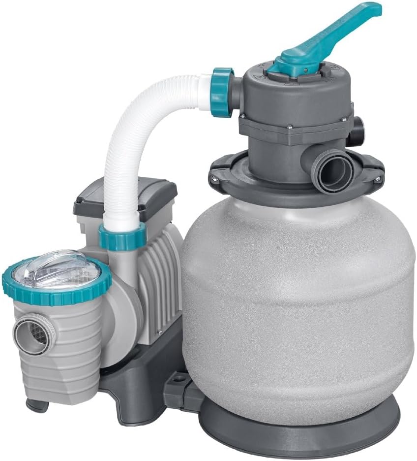 Bestway Filtre à sable pour piscine - 7 l - Compatible avec les balles filtrantes - Pompe de filtre à – filtre à sable