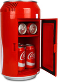4 L - Glacière 8 canettes - Petit réfrigérateur pour collations – Coca-Cola Mini réfrigérateur à Coca pour Chambres à Coucher 5 – Ensembles de boîtes