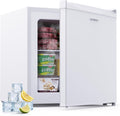 Mini Congélateur 35L – Upstreman, -21°C Petit Congélateur de 4 Étoiles, UF35, Blanc, Porte Réversible, Silencieux, Bureau