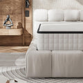 Matelas 140x190 cm – DEWINNER, Épaisseur 25cm, 7 Zones, Matelas en Mousse à Mémoire de Forme Haute Densité, Fermeté Moyenne