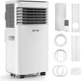 OKYUK Climatiseur Mobile 7000 BTU avec tuyau d'évacuation – Pour pièces jusqu'à 25 m2, Climatiseur portable 4 en 1